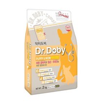 닥터도비 퍼피앤맘 건식사료, 2kg, 9개