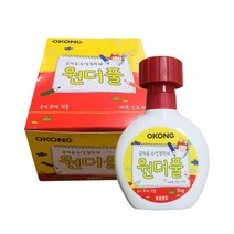 공작용 수성접착제 오공 원더풀(무독이) 50g 10개