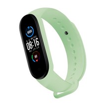 Xiaomi Mi 7 6 5 4 3 팔찌 실리콘 팔찌 손목 스트랩 MiBand 3 4 band5 band6 Smartwatch 액세서리, 24 25_04 For Mi Band 6