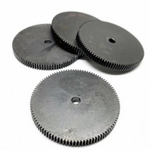 웜기어 베벨기어 톱니바퀴 0.5M 20/38/55/70/80/100/120 톱니 5mm 강철 평 기어 셀프 모터 구동, 03 55 Teeth_01 5mm