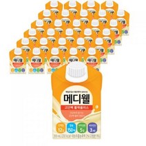 메디웰 고단백 활력플러스 균형영양식, 200ml, 12팩