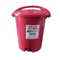 NO.1 IT기업 관공서 코스트코YPM 더죤짤순이 음식물쓰레기 배출용기 17리터 물배수구 쓰레기통이케아 무지 다이소