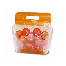 태방파텍 포장용기 F-54 [올레05 스위트팜 750g(투명)] / 과일포장지 식품포장재 과일봉투 과일포장봉지 포장필름지