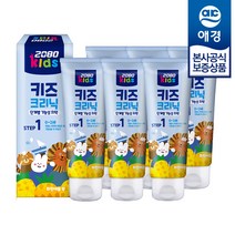 2080키즈크리닉 치약1단계 80g (파인애플향), 6개