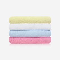 [10장] 송월타올 면100% 20수 얇은 수건 34cm*75cm 75g, 10장, 화이트