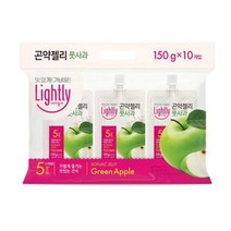 라이틀리 곤약젤리 풋사과, 150g, 20개