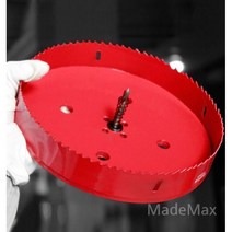 목공 홀쏘 홀커터 바이메탈 구멍 펀칭 타공 천장 조명 120-220mm, 200mm