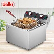 델키 윤식당 전기튀김기 DK-264 대용량 업소용 가정용 치킨 통닭 감자 새우 돈까스 팝만두 군만두, 단품