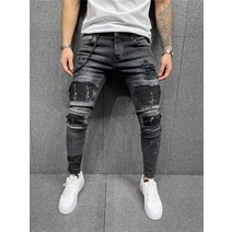 라이딩 진 청바지 스판 엔틱 클래식 바지 스키니 24
