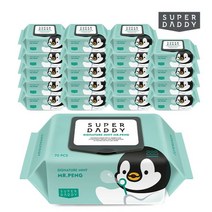 슈퍼대디 시그니처 미스터펭 민트 70매 20팩 (70g)