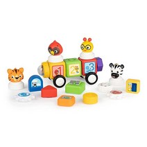 Baby Einstein Connectables 15피스 세트 STEAM 학습 자석 블록 아기 6개월 이상 유아용 몬테소리 장난감 1 2 3 4 5세용 152370, 20-Piece Set