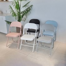 PNS-219 PU(인조가죽) 접의자, 블랙