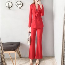자칠 여성 자켓 바지 슬랙스 투피스