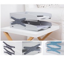 병원 행정실 서류받침대 책상 문서트레이 차트꽂이 문서정리함 책상정리 서류분류함, SMOG