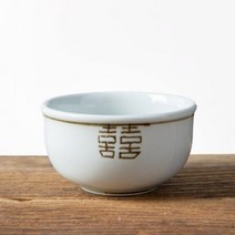 피어몰 이천도자기 희고백자 원형 동동주잔 9.5cm 도자기 주류잔 술잔, 상세페이지 참조, 상세페이지 참조