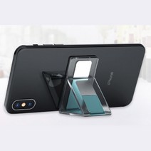 휴대용 스마트폰 접착 논슬립 패드 차량용거치대 레이 자동차거치대 차량휴대폰거치대, 투명, 1개