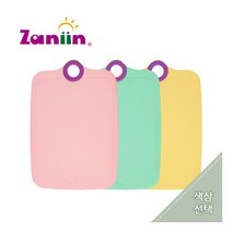 [자닌] 항균 이유식 도마 1P (색상선택)/위생도마/인덱스도마/국민이유식도마, 색상:민트