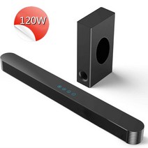 사운드바 홈시어터 TV사운드바 caixa de som bluetooth 34 inch speaker blutooth soundbar for tv car speaker with, 120w, au 플러그