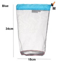 비비색 쉘터텐트 백패킹 장비 1인용텐트 1Pcs 야외 재료 자루 Drawstring 스토리지 가방 캠핑 스포츠 Ultra, 04 M - blue