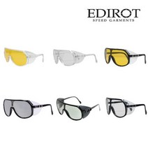 에딜롯 003 바람막이 방풍 윙글라스 전동 자전거 바이크 오토바이 안경 고글 선글라스, 003 st 블랙 / 스모크