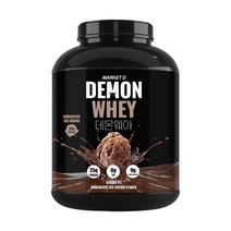데몬웨이 2kg 근육 헬스 초코 웨이 WPC 프로틴 단백질 가루 보충제 파우더, 1통