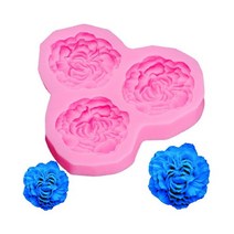 실리콘 몰드 DA_30mm 플래밍3구/석고방향제 비누 재료