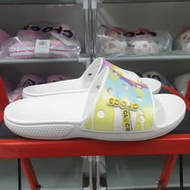 크록스 클래식 타이다이 그래픽 슬라이드 206520-94S