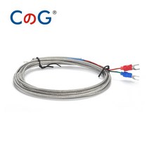 온도계 습도계 CG 5mm 구멍 1m 2m 3m 와셔 개스킷 유형 프로브 K J 온도 센서 케이블 산업용 제어기, 한개옵션1, 10 J Type 5m