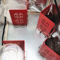 오토바이 배달통 칸막이 음식물 파티션 탑박스 칸마기, 2 블록 + 1 플레이트 [18L]