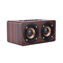 매장용 스피커 toproad 나무 무선 블루투스 휴대용 hifi 충격 저음 altavoz tf caixa de som soundbar for iphone sumsung, 협력사, 빨간