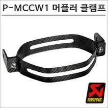 아크라포빅 머플러용 머플러 고정 카본밴드 클램프 P-MCCW1