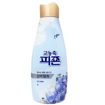 피죤 고농축 리치퍼퓸 섬유유연제 블루비앙카 본품, 1L, 5개