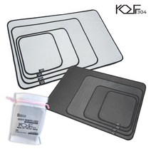 [코프304] 웨빙 HC08 블랙 / 그레이 방염포 방열포 불멍 소방포 화로대 난로연통 감성캠핑, 1.화실코세라믹웨빙HC08 그레이, S(330x330mm)