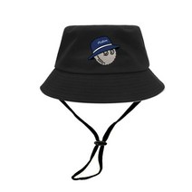 통기성 자수 야외 섀도우 골프 모자 여성 범용 버킷 햇, Black, Black