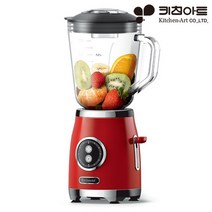 키친아트 KM-R305KF 유리 블랜더 믹서기 티타늄 6중날 1L
