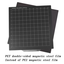 Twotrees 3D 프린터 부품 PEI Smooth + Powder 코팅 스프링 강판 Hotbed Flex Magnetic Base Ender 3/5 업, [11] 220x220mm-two side