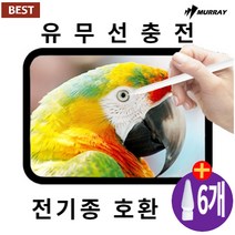 유무선 충전 아이패드 전 기종 호환 터치펜 스타일러스 스마트 터치펜슬 M-Pen-III+펜촉 6개, 스타일러스 터치펜+펜촉 6개