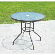 TK004 실내외 테이블/야외테이블/테라스 정원 테이블, 직경 80cm, 80cm 테이블