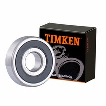 4팩 TIMKEN 63032RS 이중 고무 씰 베어링 17x47x14mm 사전 윤활 및 안정적인 성능 비용 효율성 딥 그루브 볼 USA 미국