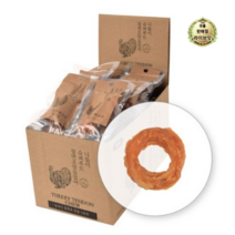 라이브잇 제로랩스 반려동물 영마진 백프로 터키츄 링 S 15g, 칠면조, 300개