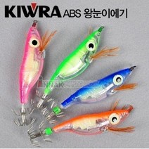 키우라 ABS 축광 왕눈이 에기 갑오징어 문, 규격/그린
