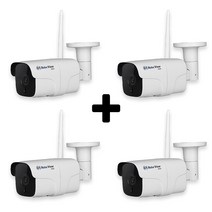 글로벌아이넷 로보뷰G 4세트 홈 IP 카메라 CCTV 3.6mm 200만화소 WHG+4, 01. 로보뷰G+4