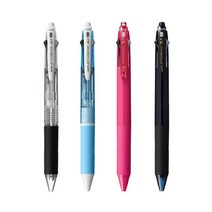 유니 uni 제트스트림 3+1 멀티펜 유성볼펜 3색 0.7mm + 샤프 0.5mm (MSXE4-600-07), 제트 3&1 0.7mm (투명)