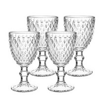 퓨어 샹그리아 빈티지 고블렛잔 320ml, 클리어, 12개