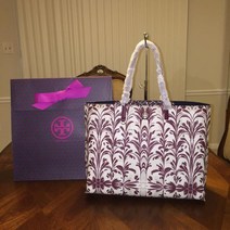 토리버치가방80009186 NWT Tory Burch Kerrington Square Tote in Symphony Combo C Gift Bag
