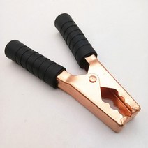 휴대용 완속케이블 전기차 충전기 가방 200A 140mm 대형 악어 클립 자동차 캐러밴 밴 인버터 배터리 테스트 리드 1 개, 01 one black
