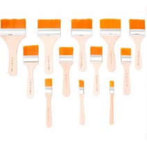 소사이즈 미니 페인트붓 셀프인테리어 다용도붓 페인트칠 니스붓 DIY 나일론붓 막붓