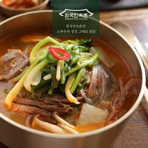 한국민속촌 이북식 파육개장 파우치 400g, 5팩