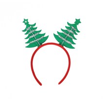 크리스마스 머리띠, 크리스마스뿔머리띠-트리