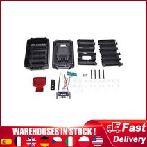 Dewalt 20V 3A Dcb200/Dcb204-2/Dcb180/ 18V 리튬 이온 배터리 커버 부품에 대 한 교체 플라스틱 케이스, 01 As shown